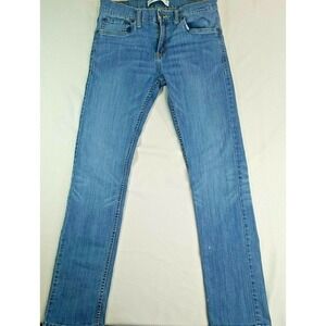 Levi's Performance 511 Slim Dark Wash Denim Jeans Size 18 Reg 29x29